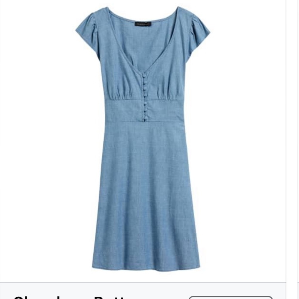Banana Republic Chambray Dress